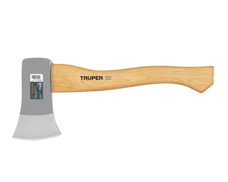 HACHA CAZADORA 1-1/4 LB MANGO HICKORY TRUPER T14950
