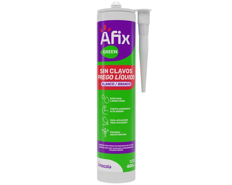 AFIX GREEN SIN CLAVOS X100 TUBO 0406502