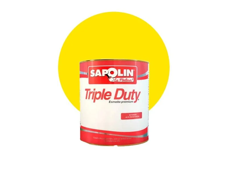 ESMALTE TRIPLE DUTY AMARILLO SOL 1/4 INVESA