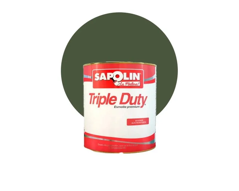 ESMALTE TRIPLE DUTY ANOLOC VERDE BRONCE 1/4 INVESA