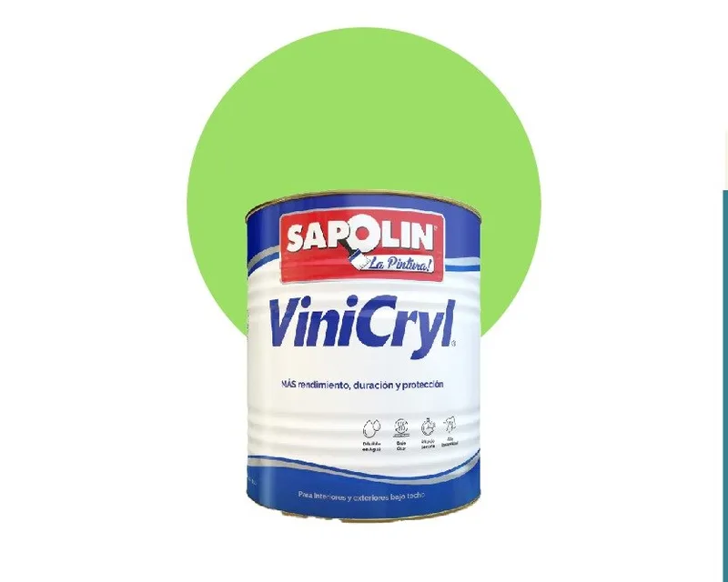 VINICRYL VERDE CITRICO GALON INVESA