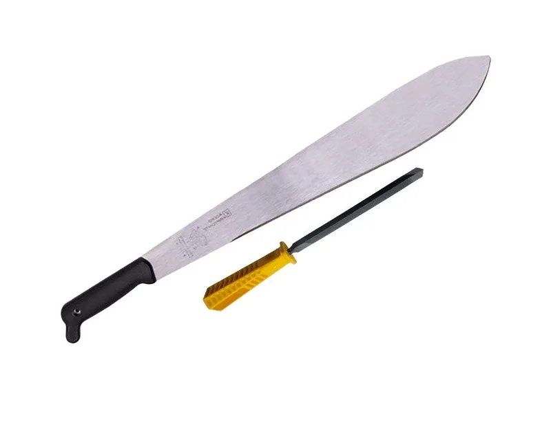 COMBO MACHETE BARRIG AC NIQ 22" + LIMA C/MAN