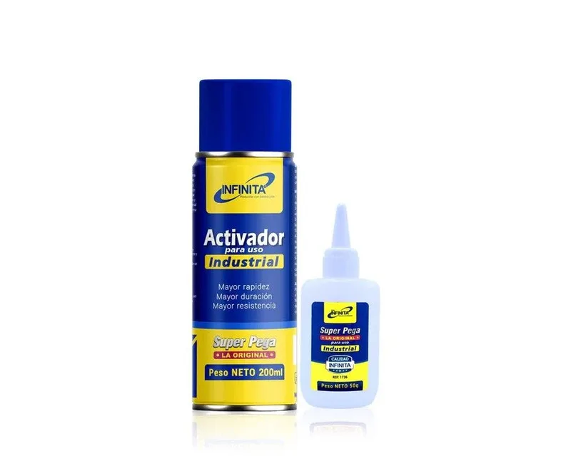 KIT SUPER PEGA 50G + ACTIVADOR INFINITA 1736