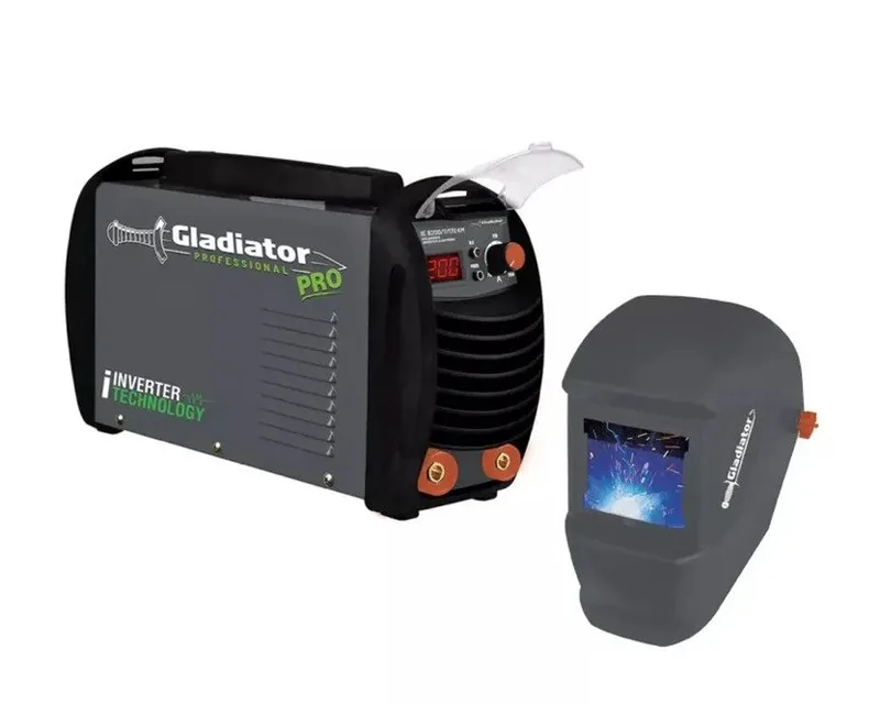SOLDADOR INVERSOR 200A 110/220 IE 8200/7+CARETA 46017
