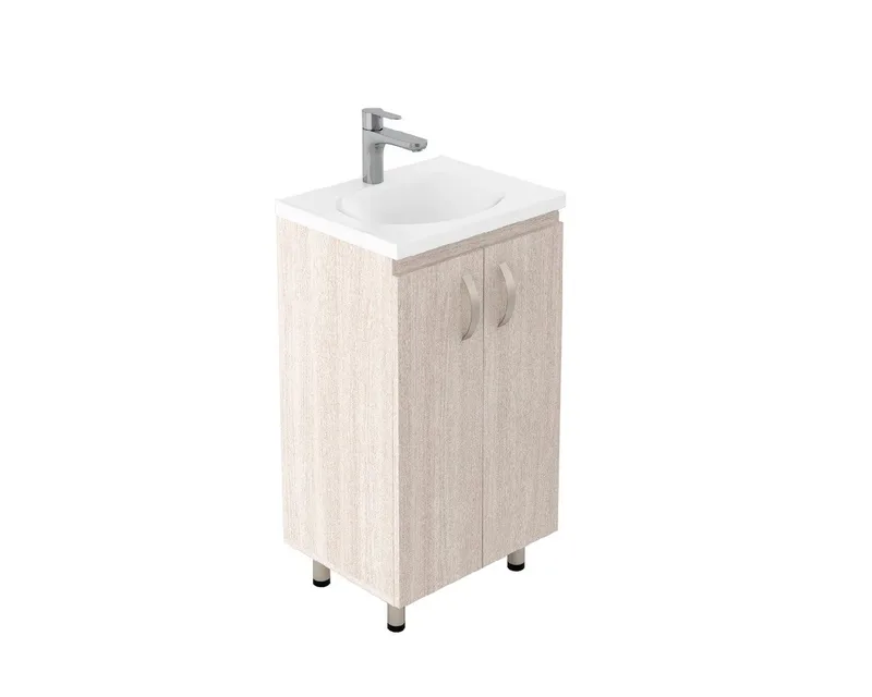 KIT LVM ECO 48X38 BLANCO-MBLE BASICO PISO 48X38 AUSTRAL